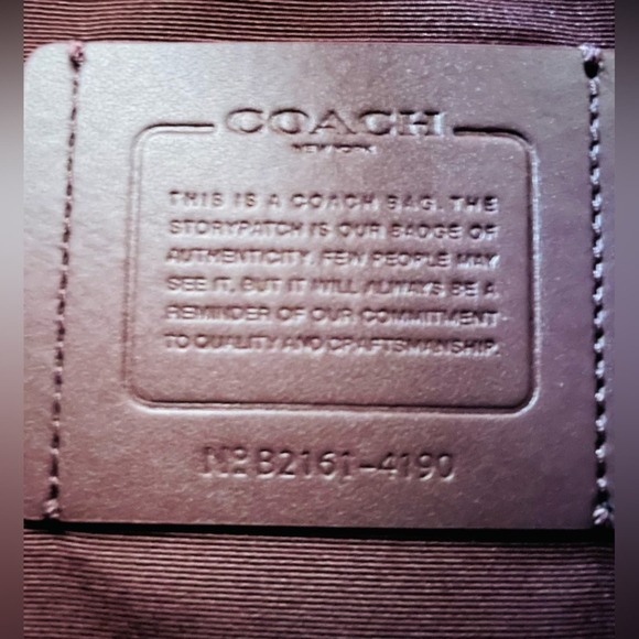 Coach Hamilton Portfolio Brief In Signature Canvas 4190 - Picture 10 of 10